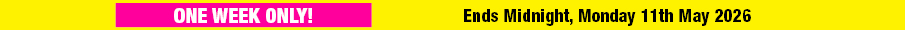 Monday 27 April 2026 - End Date Banner Mon 11 May 2026
